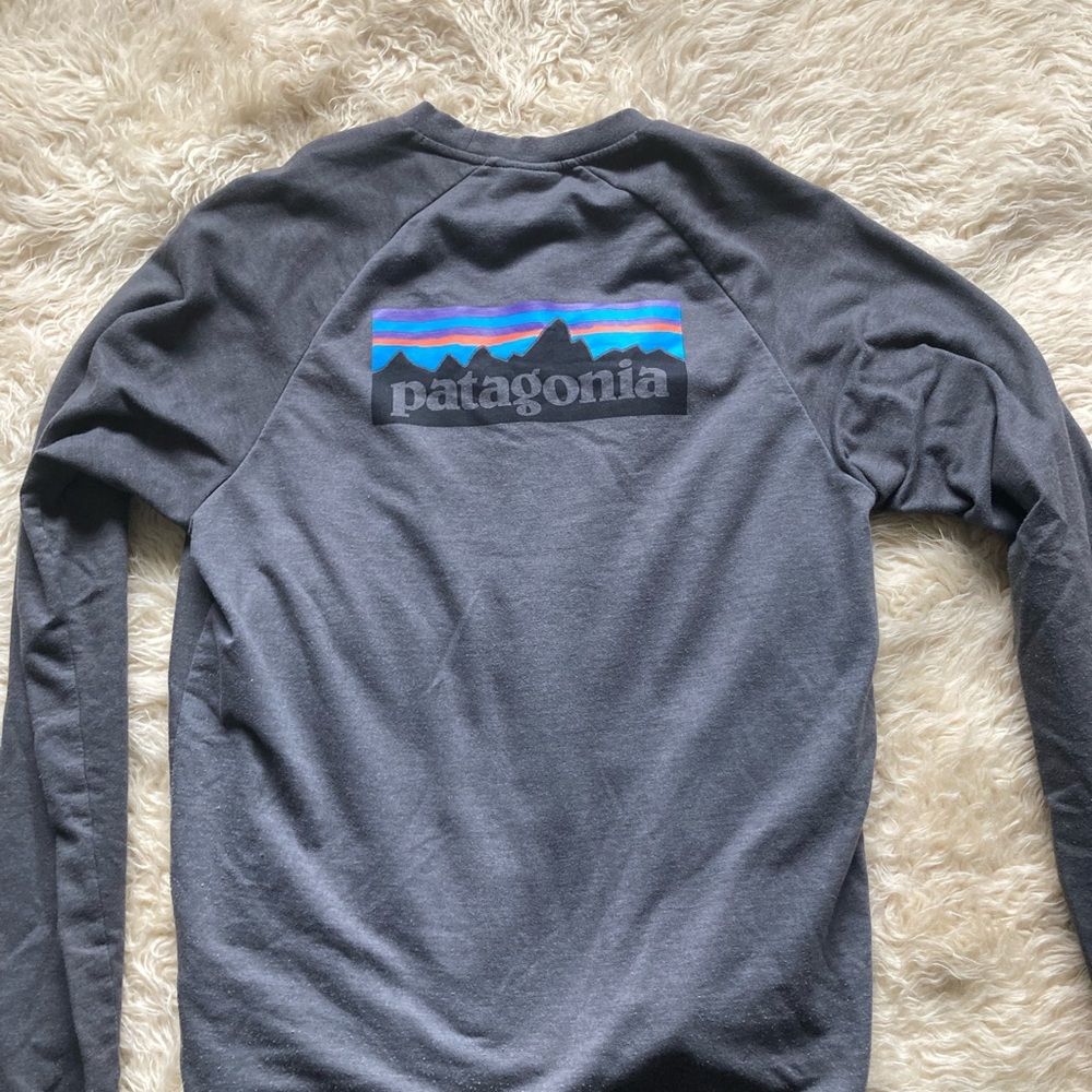 Patagonia Gray Crewneck Sweater